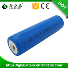 Best price icr18650 rechargeable batteries 3.7v 2800mah